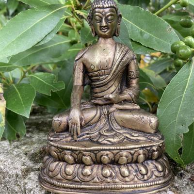 Bouddha Shakyamuni en bronze